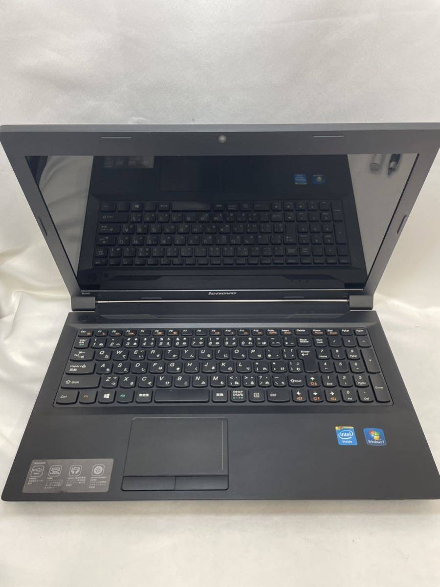 KT0607 Lenovo/レノボ B590 Celeron ノートパソコン ノートPC 初期化