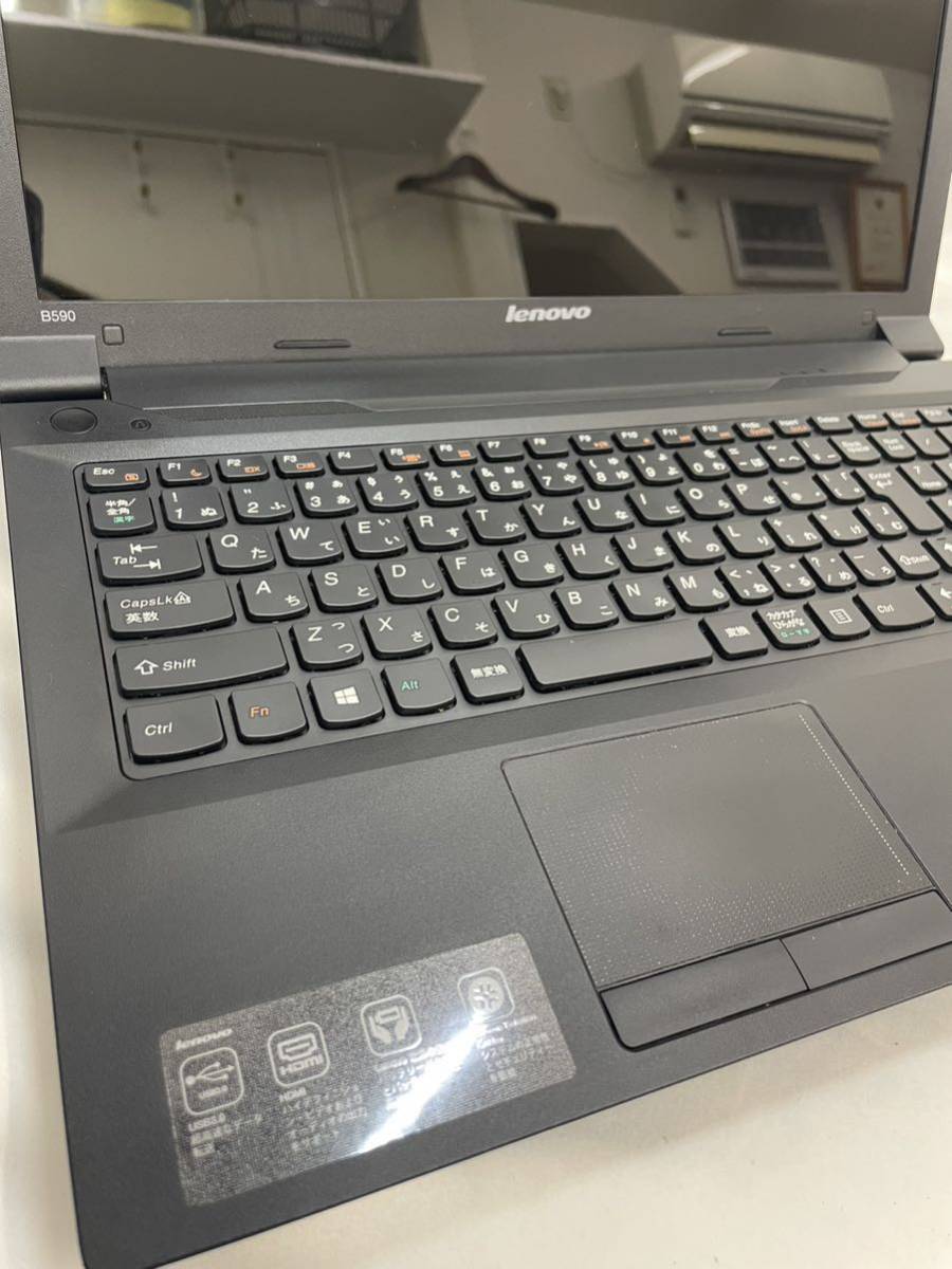 KT0607 Lenovo/レノボ B590 Celeron ノートパソコン ノートPC 初期化