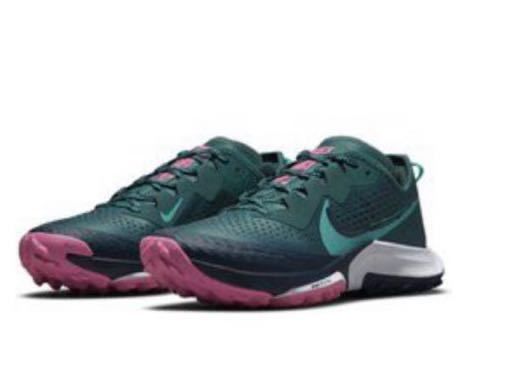 ナイキ NIKE ウィメンズ エア ズーム テラ カイガー 7 CW6066 301 ダークティールグリーン/ターコイズブルー/25㌢