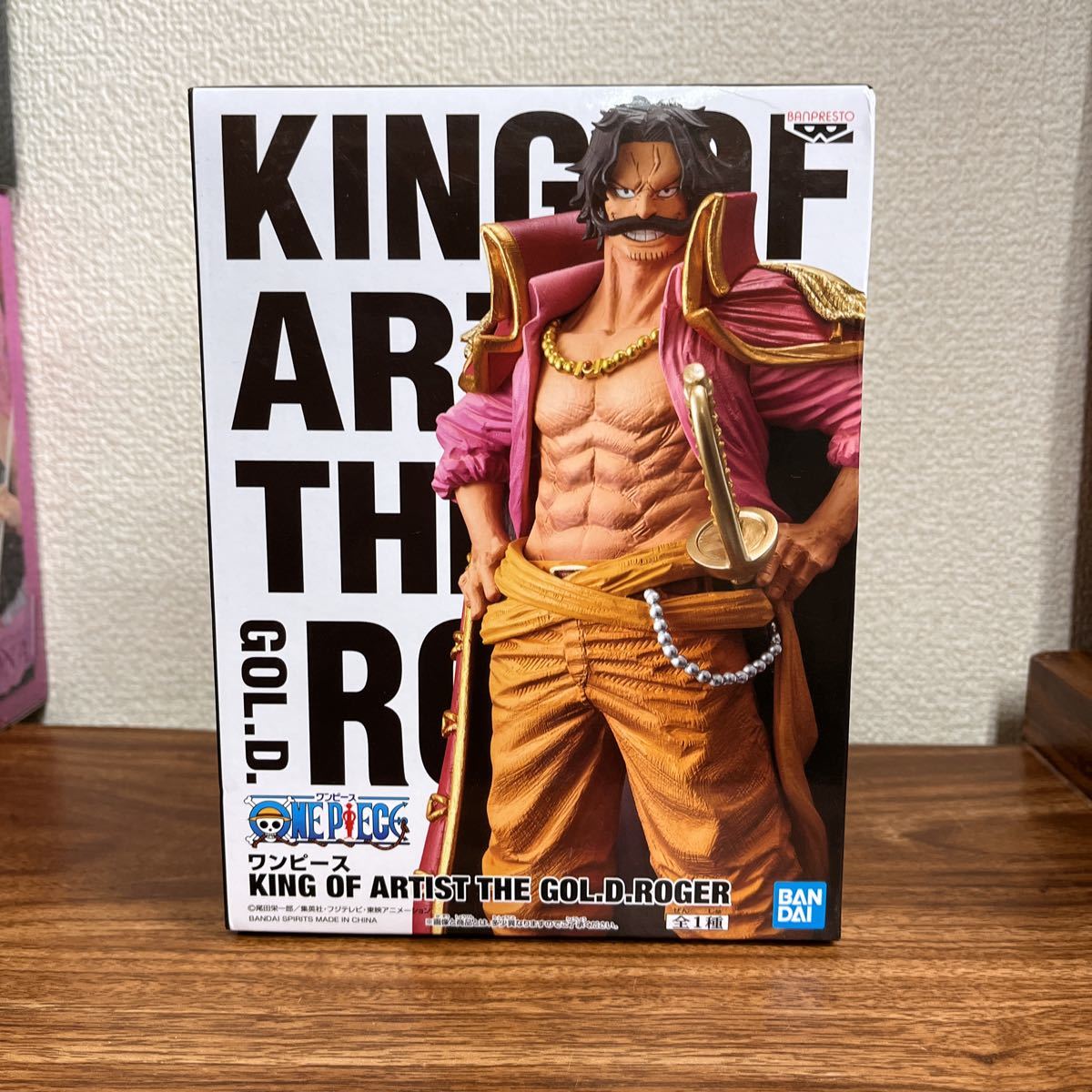 数4個あり【新品未開封】ワンピース　king of artist the gol.d.roger　ゴール・D・ロジャー　フィギュア　プライズ　ゴールドロジャー