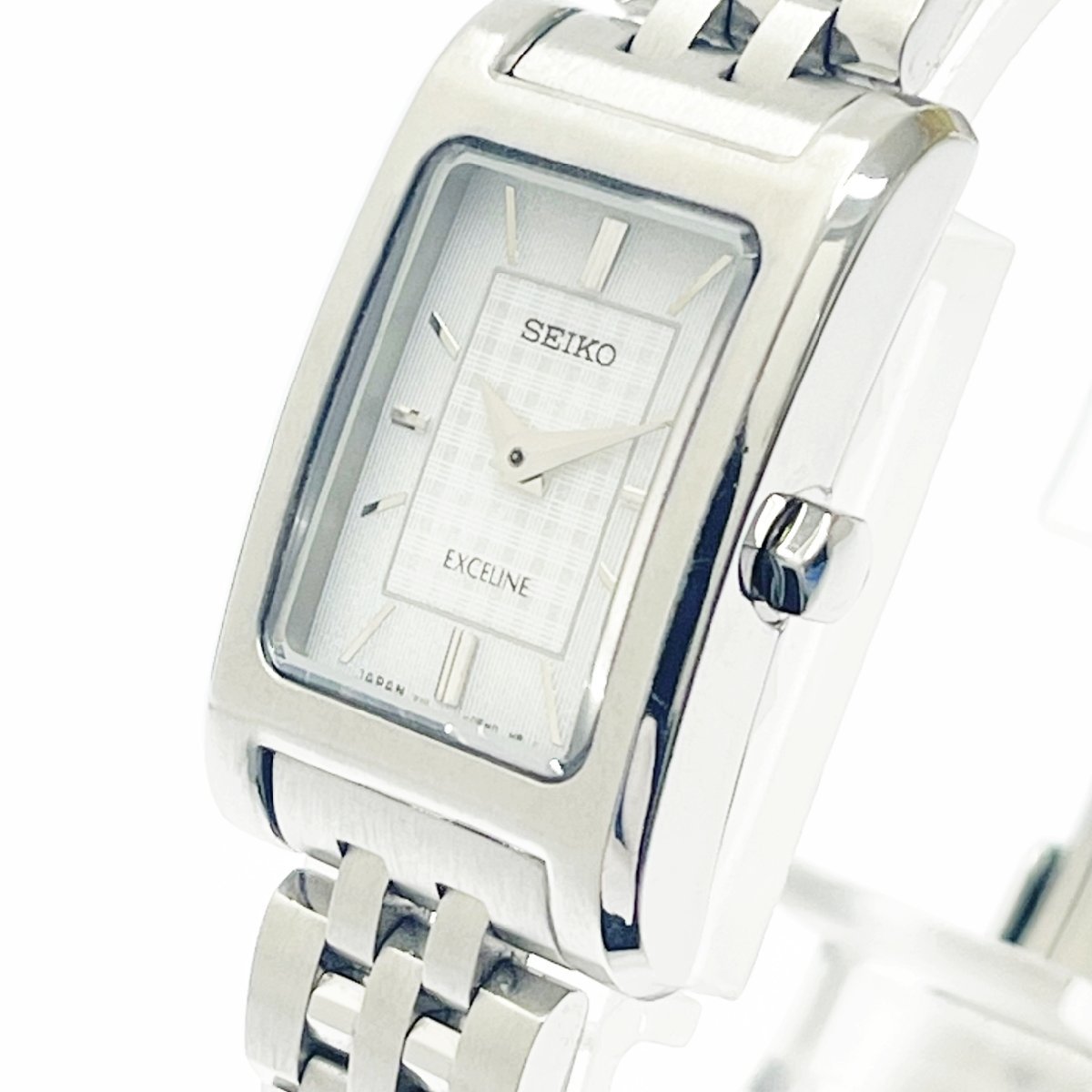 1円スタート】【箱付き】SEIKO セイコー エクセリーヌ V111-0BP0 SS 