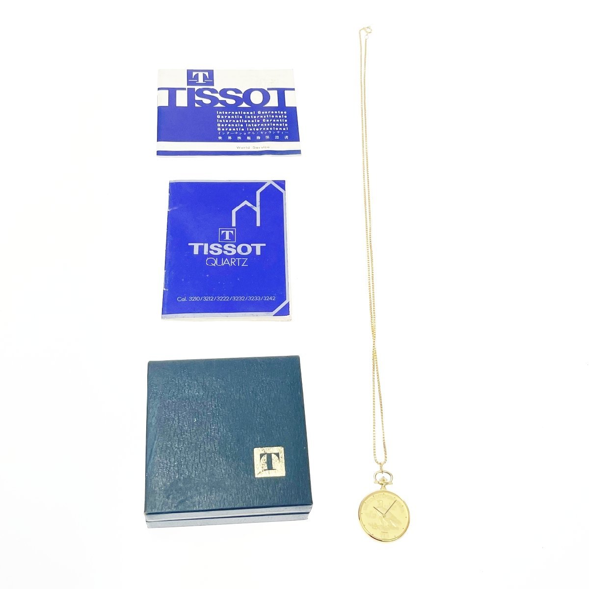 1円スタート】【箱付き】TISSOT ティソ TEN GP ゴールド文字盤 