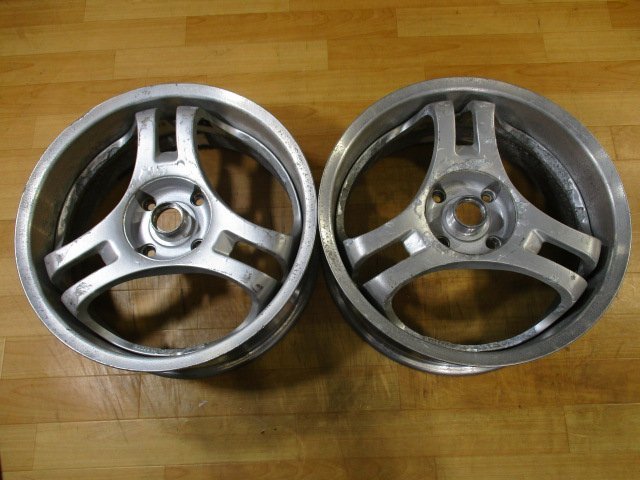 深リム ヨコハマ ADVAN スーパーアドバン SA3R ホイール2本 4H-114.3 