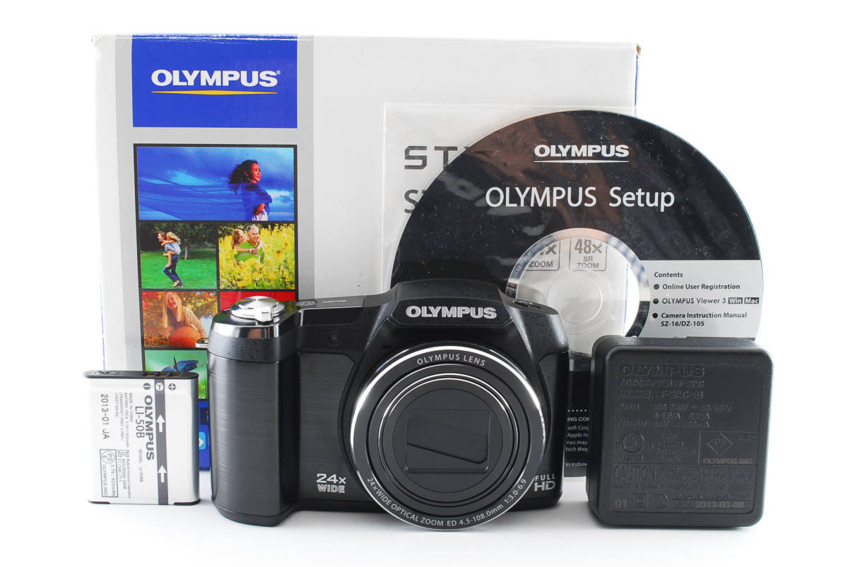 ☆極上美品☆オリンパス OLYMPUS STYLUS SZ-16 ☆元箱付き☆#17155