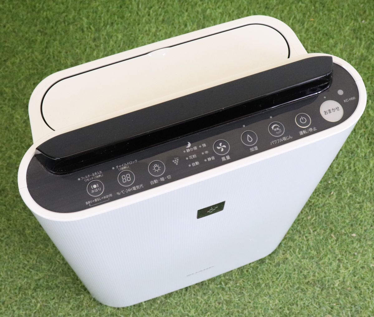 SHARP KC-H50-W G1007-20☆未使用 SHARP 加湿空気清浄機 KC-H50-