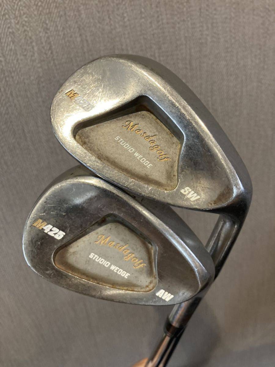 ☆マスダゴルフ大人気モデル　スタジオウェッジ　STUDIO WEDGE M425 52度 58度　2本セット　NS PRO MODUS3 TOUR 105R 貴重なRフレックス☆