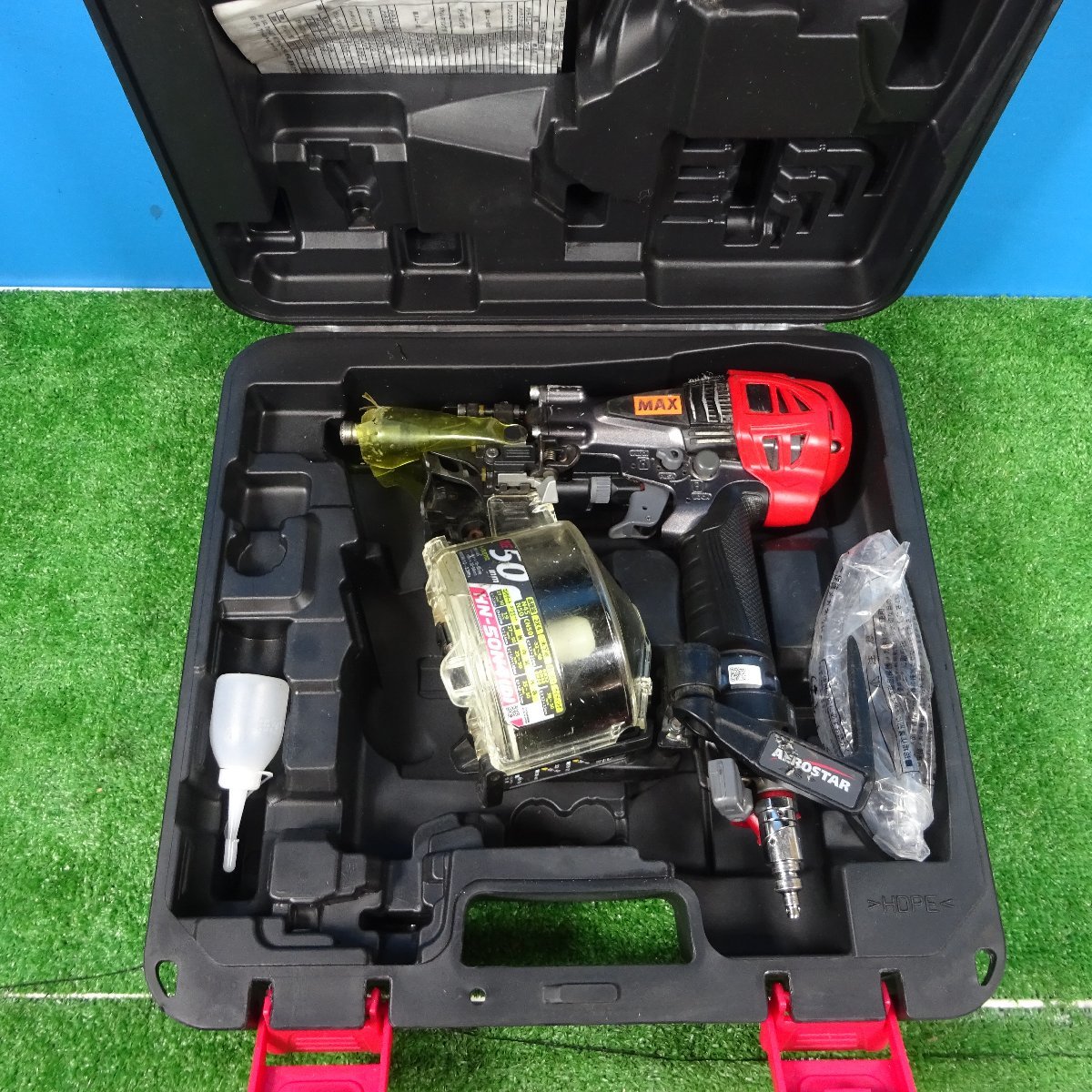 マックス MAX ☆マックス(MAX) 高圧エア釘打ち機 – ID368 HN-50N4(D 釘打