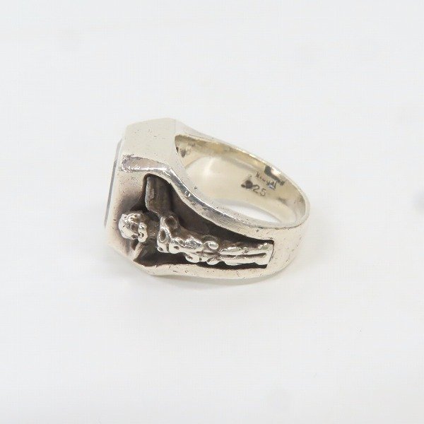 ロイヤルオーダー Royal Order エンジェルスクエアストーンリング