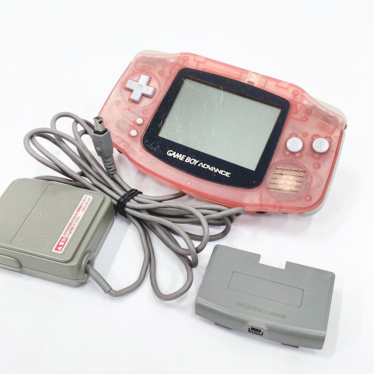 ゲームボーイアドバンス本体 AGB-001/ミルキーピンク かいい 
