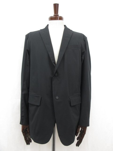 美品【NEUTRALWORKS ニュートラルワークス】KS10106 スナップボタン ストレッチ ポリエステルジャケット (メンズ) M 黒系 ◎17MJ7435◎