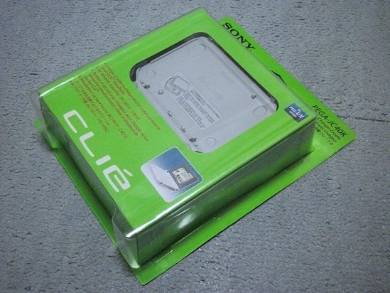 未開封][SONY] CLIE PEG-UX50用 充電クレードル：PEGA-JC40K(CLIE