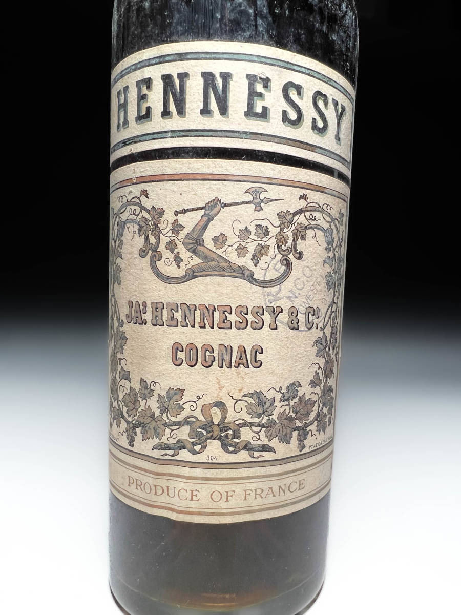 かなり古いヘネシー Hennessy COGNAC コニャック ブランデー JAs