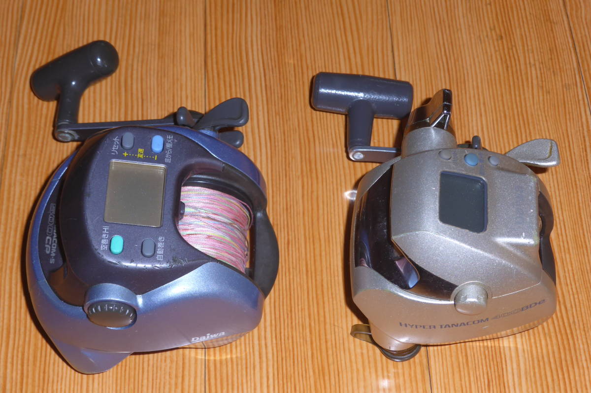 ◇◇ダイワ 電動リール 2台 HYPER TANACOM 400BDe SUPER TANACOM-S