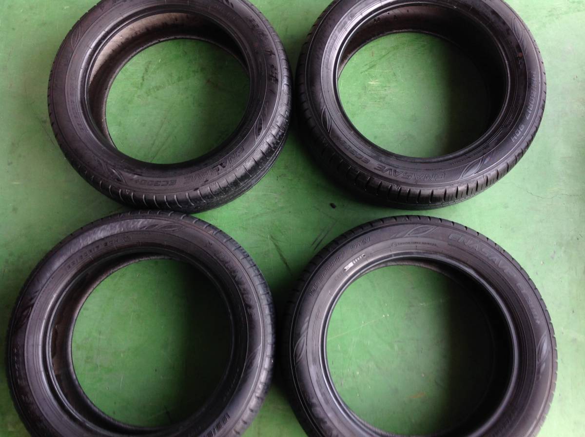 エナセーブ EC300+ 195/60R17 22年製造 9分山 4本 純正タイヤ ダンロップ ライズ ロッキー