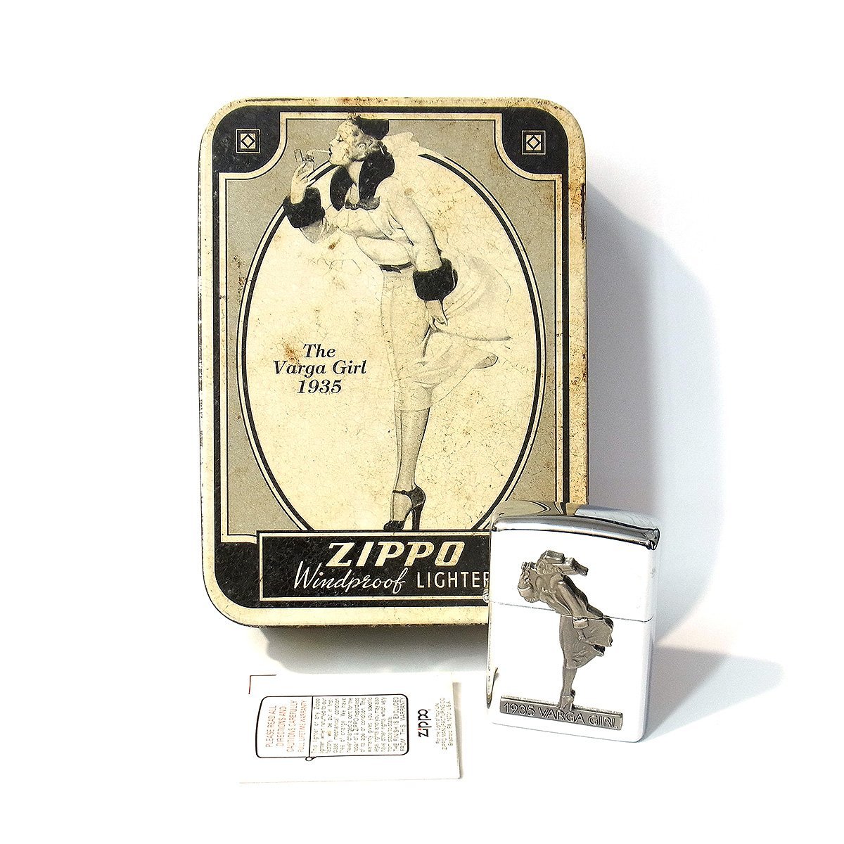 ZIPPOライターThe varga Girl 1935【未使用長期保管品】 ZIPPOライターThe varga Girl 1935【未使用長期保管品】