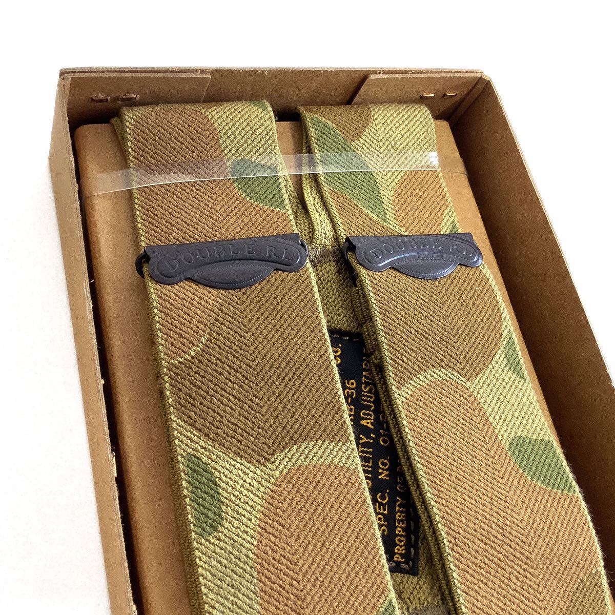 22SS 新品 DOUBLE RL RRL カモ ストレッチ ブレーシズ ラルフローレン  