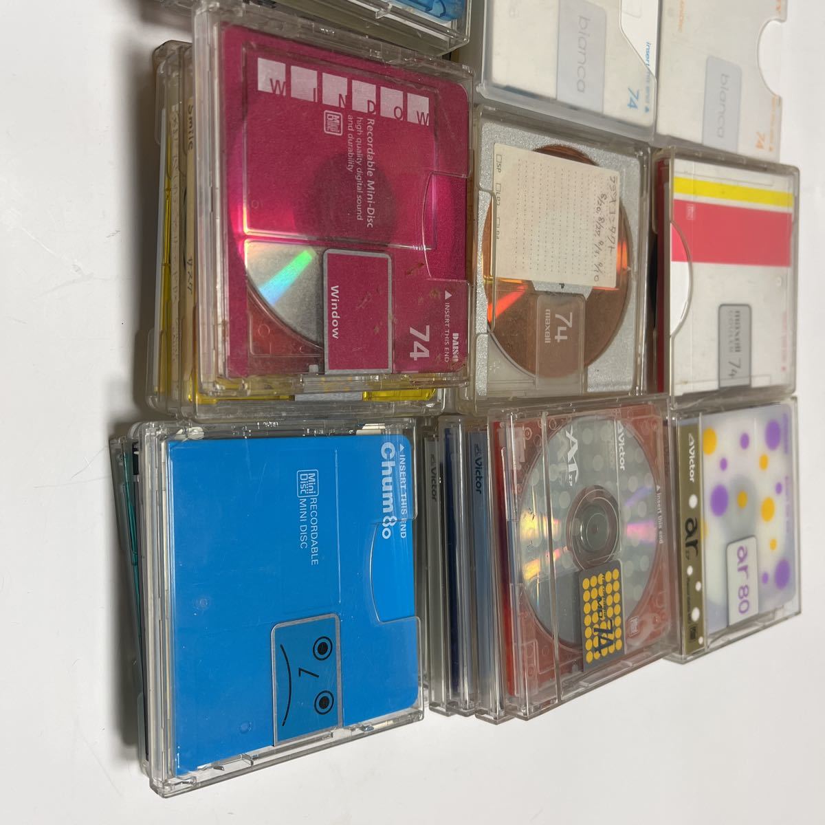 SONY ＆ maxell 録音用MDディスク 新品未使用 4枚 （MD 安っぽくっ  