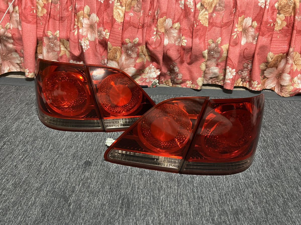 18系 クラウンアスリート テールランプ 点灯確認済み ICHIKOH30-309 30-310 左右セット GRS180 GRS181 GRS182 GRS183 GRS184