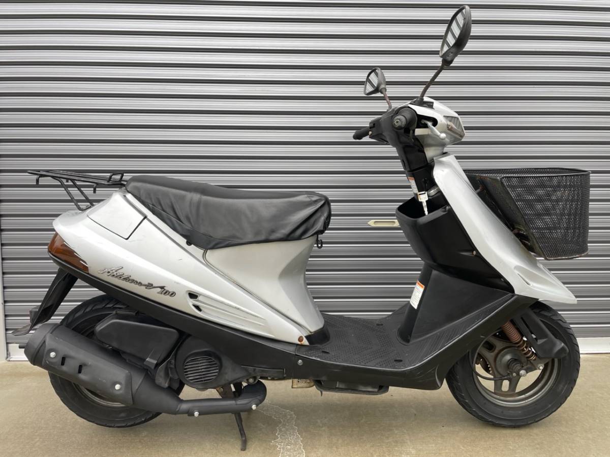 アドレスV100 CE11A 3,000㎞ 低走行車 京都 アドレスV100（CE11A）2 