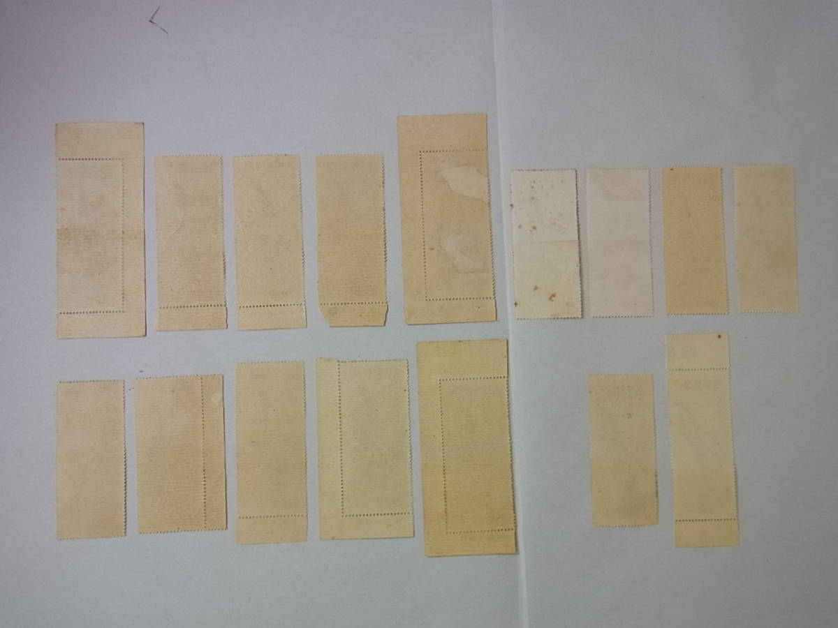 150531H84-0615H■記念切手■切手趣味週間　計16枚セット　見返り美人×14枚／月に雁×2枚　未使用中古品　プレミア切手_8