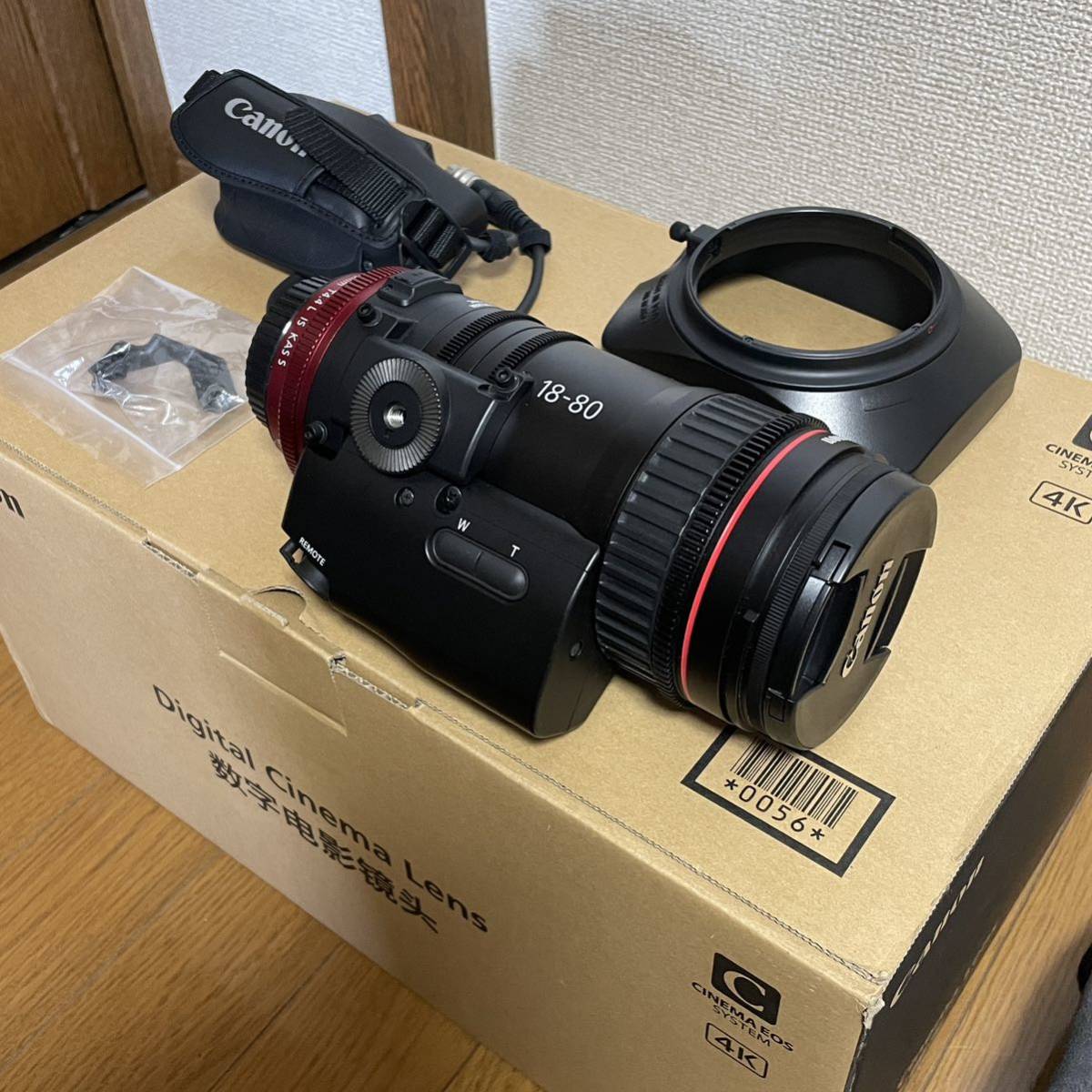 Canon CN-E18-80mm T4.4 L IS シネレンズ(キヤノン)｜売買された 