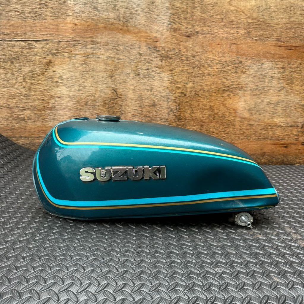 スズキ GT750 初期 純正タンク 当時物