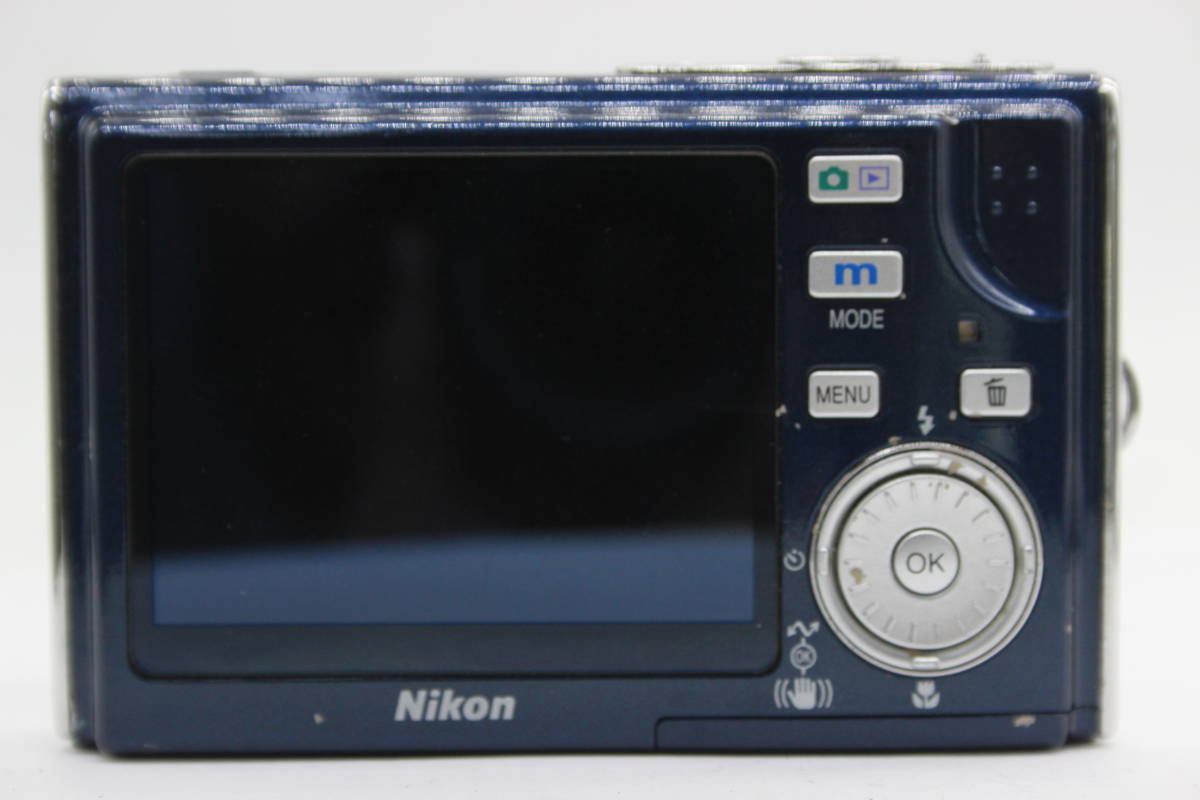 返品保証】 ニコン Nikon Coolpix S8 ブルー Zoom Nikkor ED 5.8-17.4
