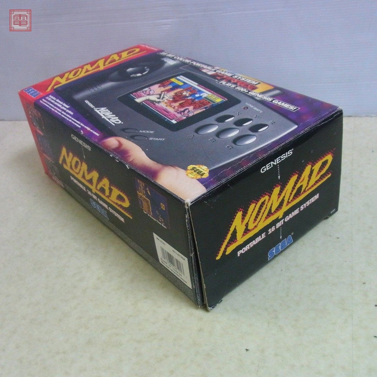 MD 北米版 海外版 GENESIS NOMAD ノーマッド 本体 MK-6100 セガ SEGA 
