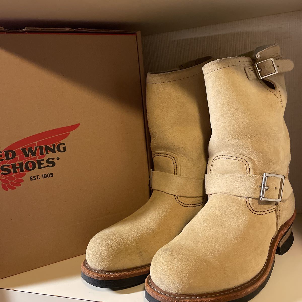 豊富な，正規品 美品 レッドウィング RED WING エンジニアブーツ 8268