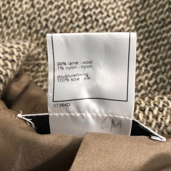 シャネル CHANEL スカートスーツ サイズ38 M P11505 - ブラウン  