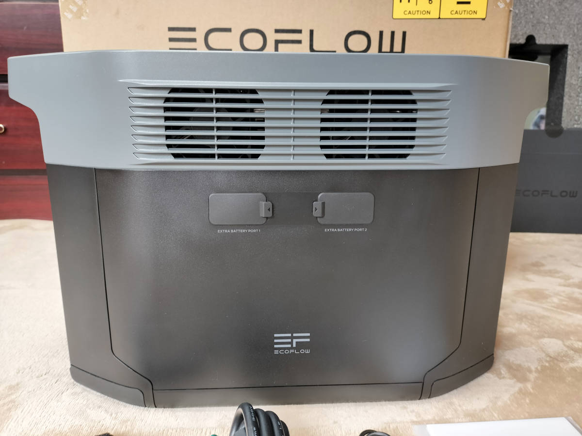 ポータブル電源 EcoFlow DELTA 2 Max 大容量2,048Wh AC出力2,000W(瞬間 