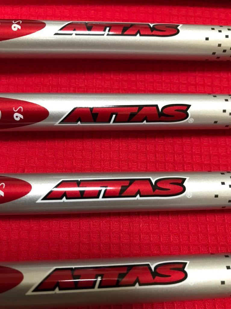 アッタス　アイアンシャフト　9S ATTAS iron 3〜P 8本　旧カラー