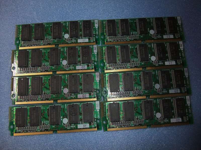 PC-9821-ME5 8枚セット 合計512MB ラスト1セット(PC-98)｜売買されたオークション情報、yahooの商品情報をアーカイブ ...