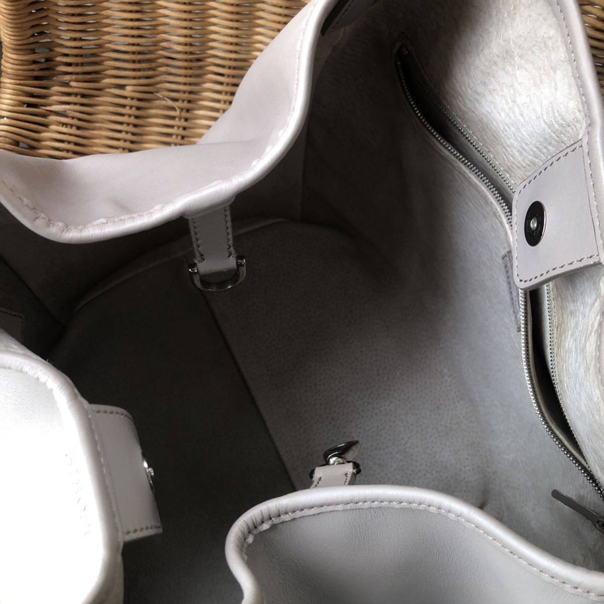 HIROFU ヒロフ　ハンドバッグ　グレージュ　美品