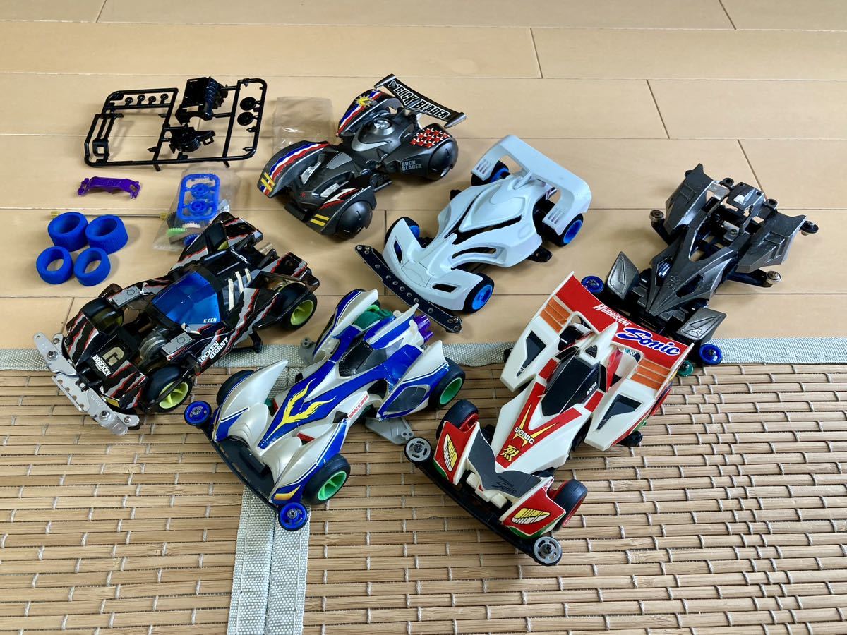 TAMIYA タミヤ ミニ四駆 当時物 ジャンク品 爆走兄弟 烈&豪 モーター 