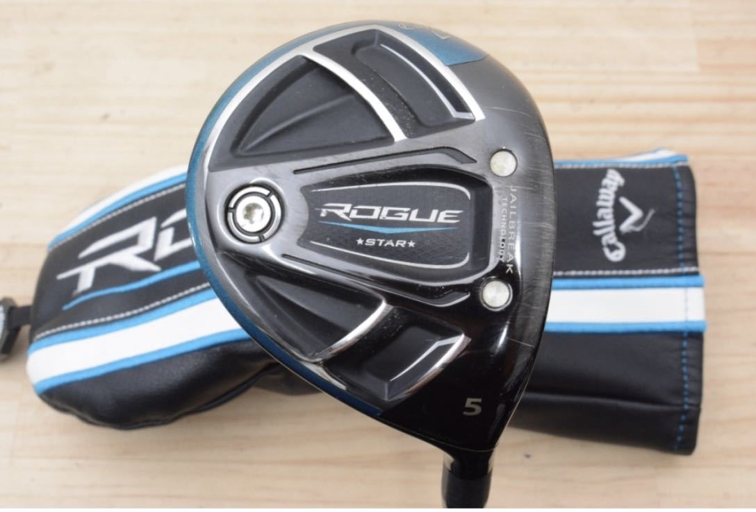 【名器】ROGUE STAR 5W（TOUR AD GT 7S） キャロウェイ Callaway ローグスター ROGUE STAR 5W tour AD IZ 7S 18
