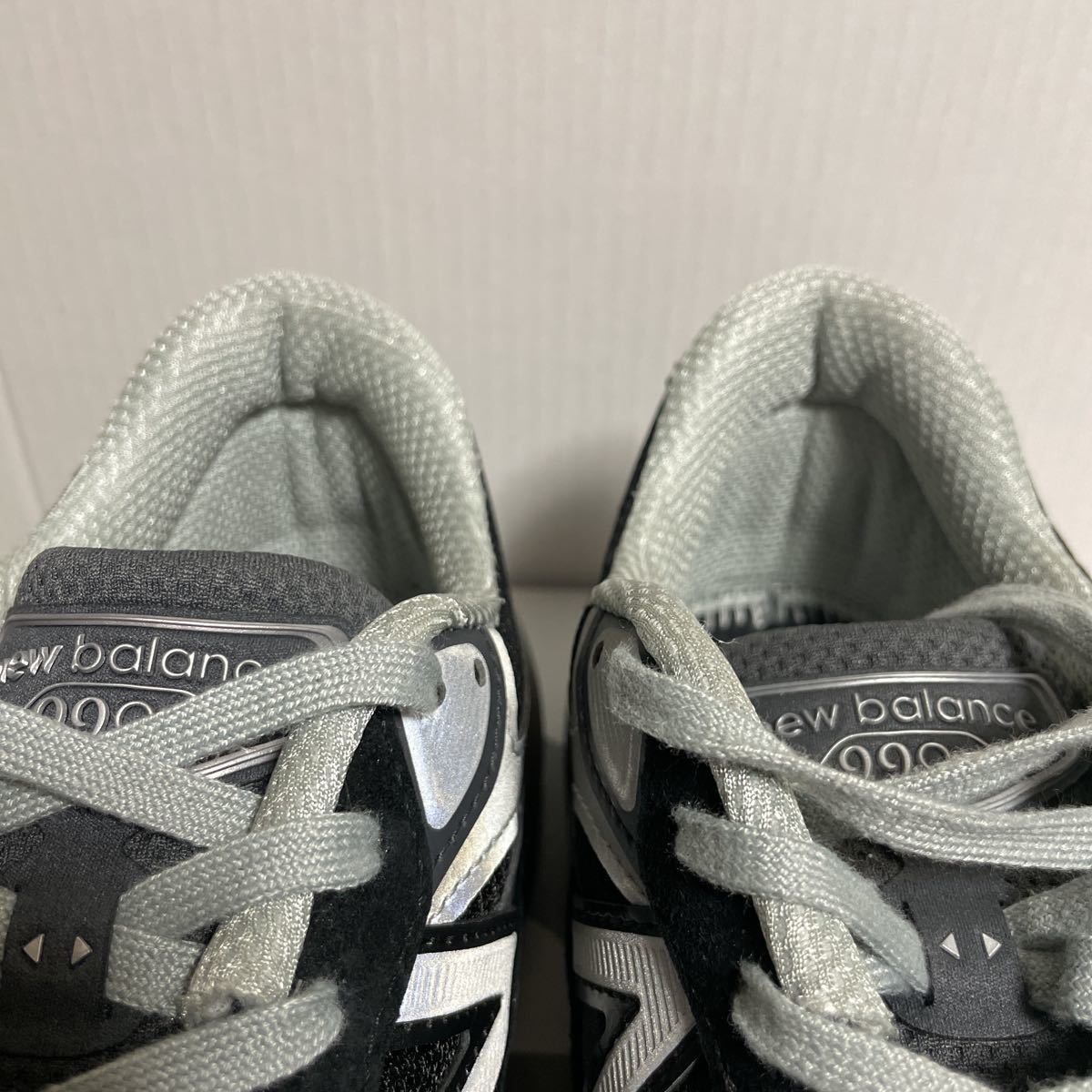 美品！ ニューバランス new balance M990BK6 V6 26.0 us8D ブラック NB 