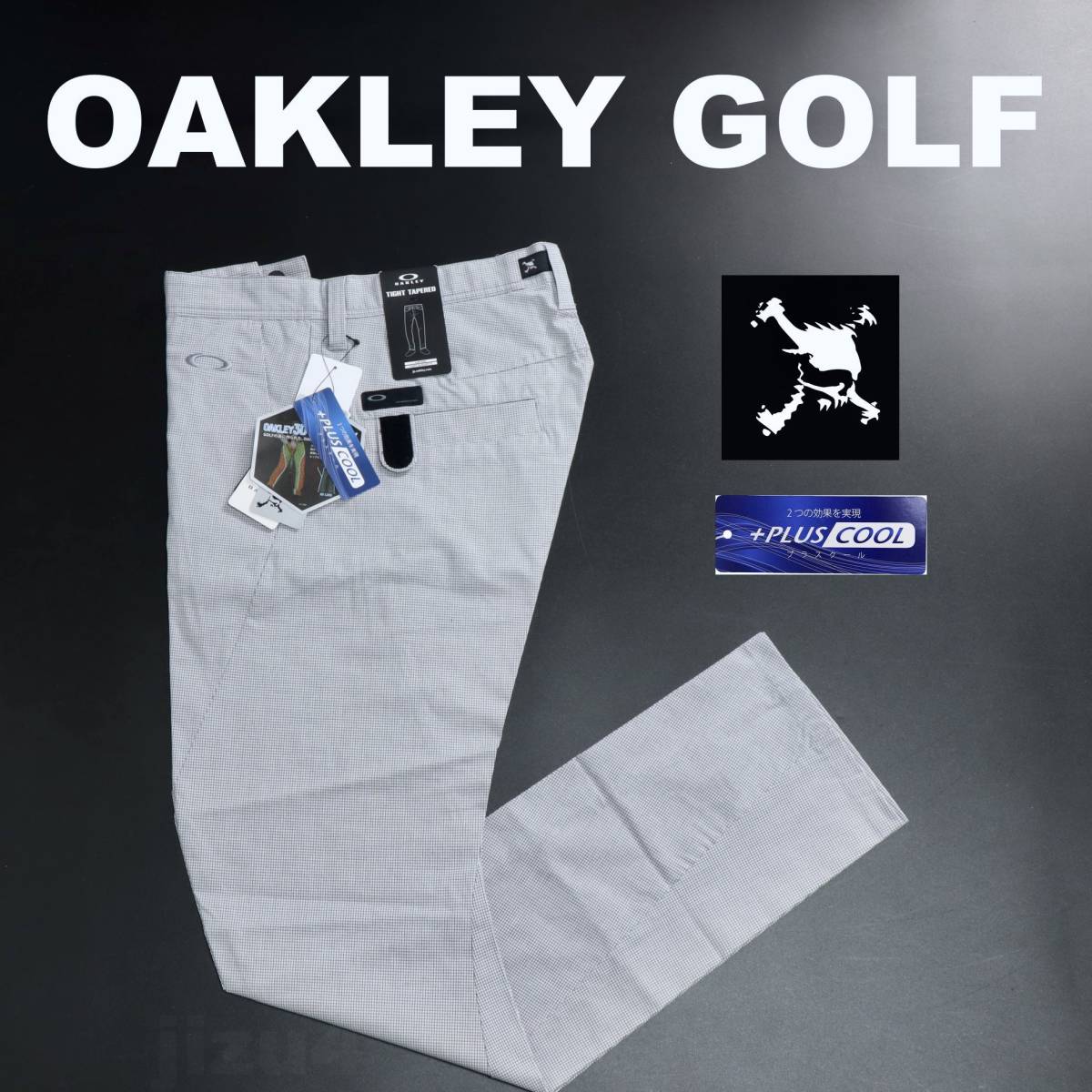 □春夏 定価14，300円 OAKLEY オークリー GOLF【82】接触冷感 Skull Origin