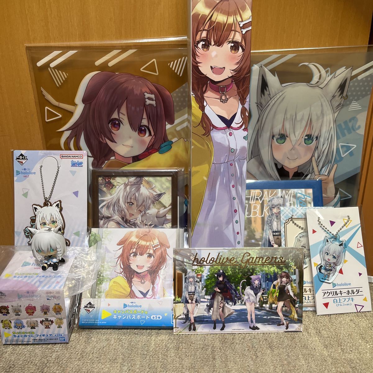 Hololive 白上フブキ 戌神ころね グッズ セット クリアファイル 