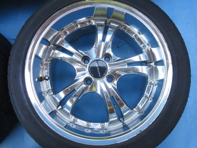 深リム！16インチ 7J +38 PCD100 4穴 205/45R16