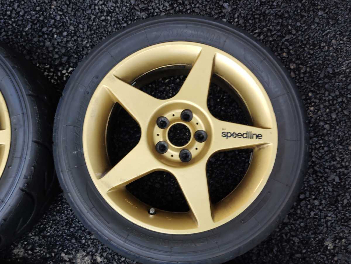 スピードライン Speed Line 7J-16 +47 PCD100 5H ヨコハマ YOKOHAMA
