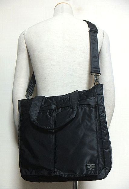同様:PORTER ポーター .タンカー 2WAY トート バッグ 黒/39050円/大  