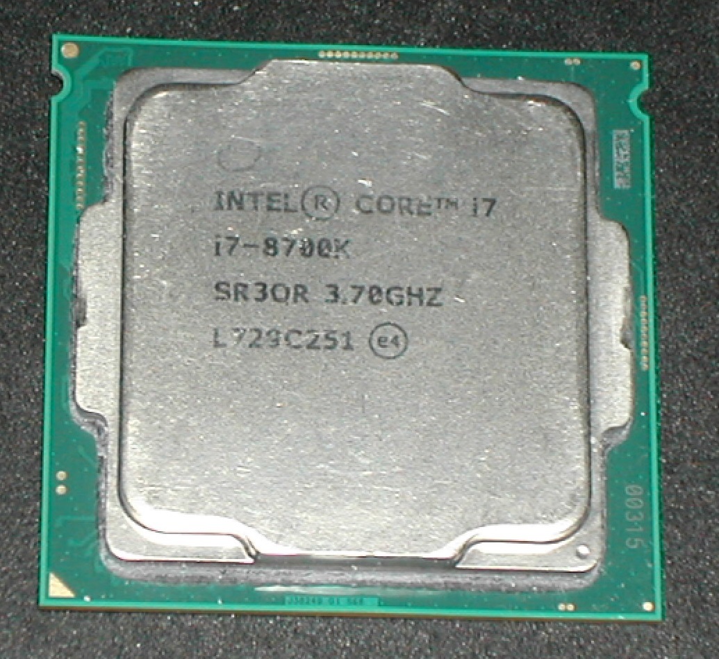 完動品】Intel Core i7-8700K LGA1151 ,IntelCorei7-8700KLGA1151です