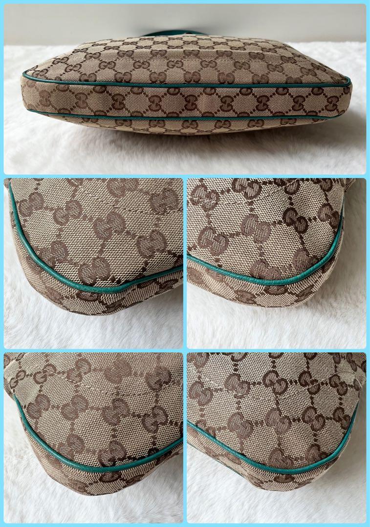 美品 GUCCI グッチ ニュージャッキー ショルダーバッグ GG キャンバス 
