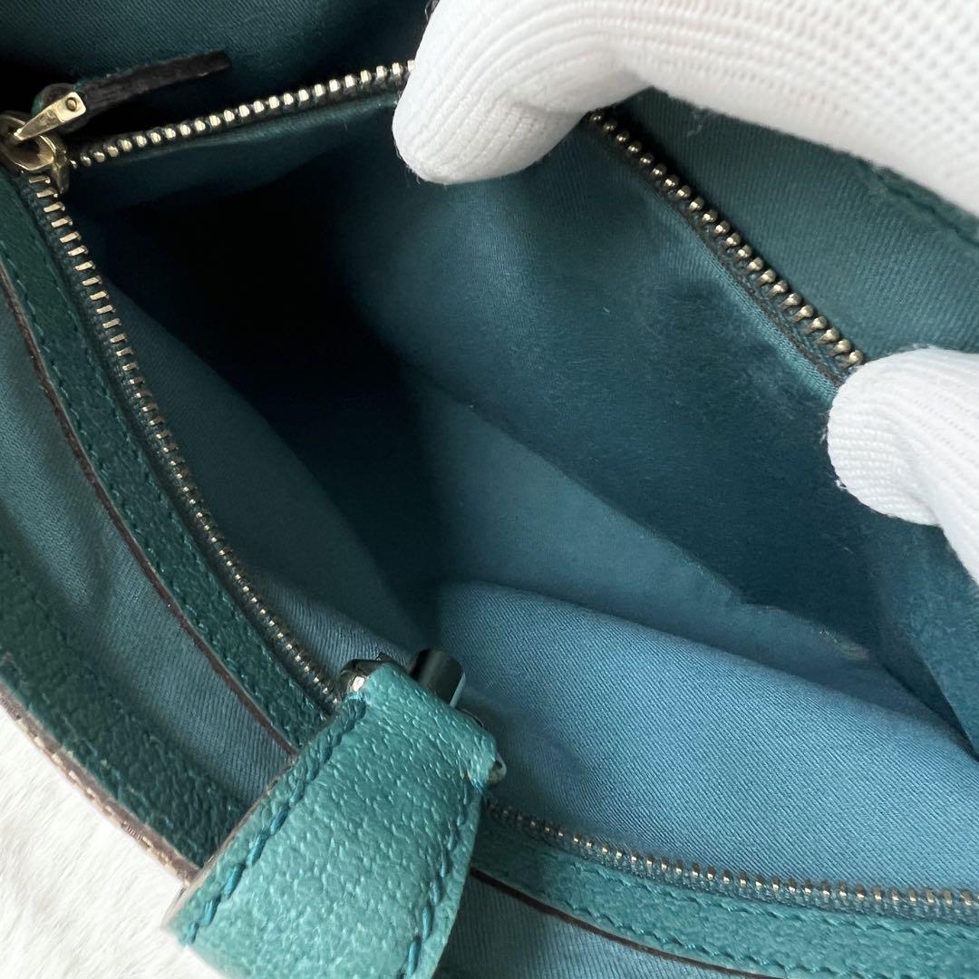 美品 GUCCI グッチ ニュージャッキー ショルダーバッグ GG キャンバス 