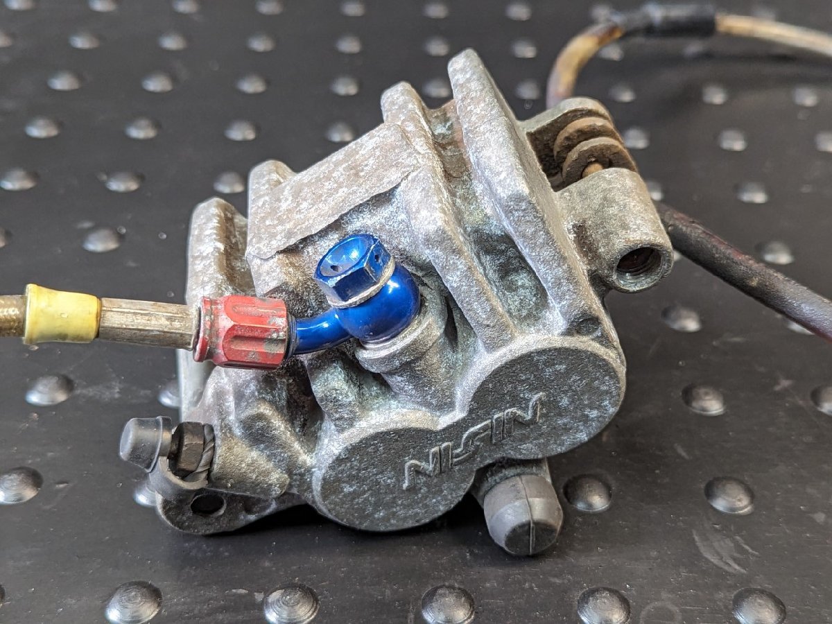 カワサキ Dトラッカー250 純正 フロントブレーキ キャリパー マスター
