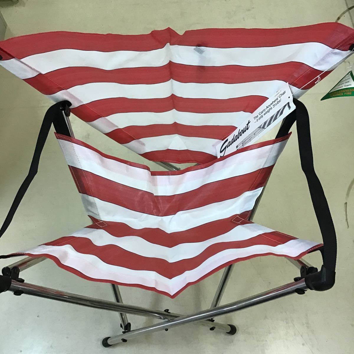 58 中古品 MACLAREN マクラーレン ガダバウト 折りたたみチェア 椅子