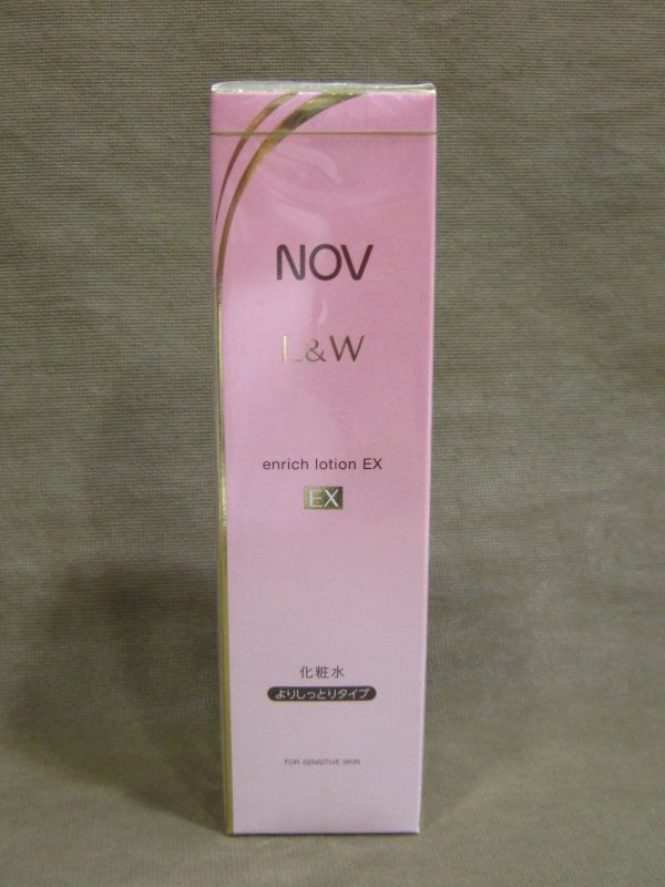 【セール，大人気】 M9-479 ノエビア NOV ノブ L&W エンリッチローション EX 化粧水 よりしっとりタイプ 120ml(化粧水)｜売買されたオークション情報、yahooの商品情報をアーカイブ公開 - オークファン 基礎化粧品