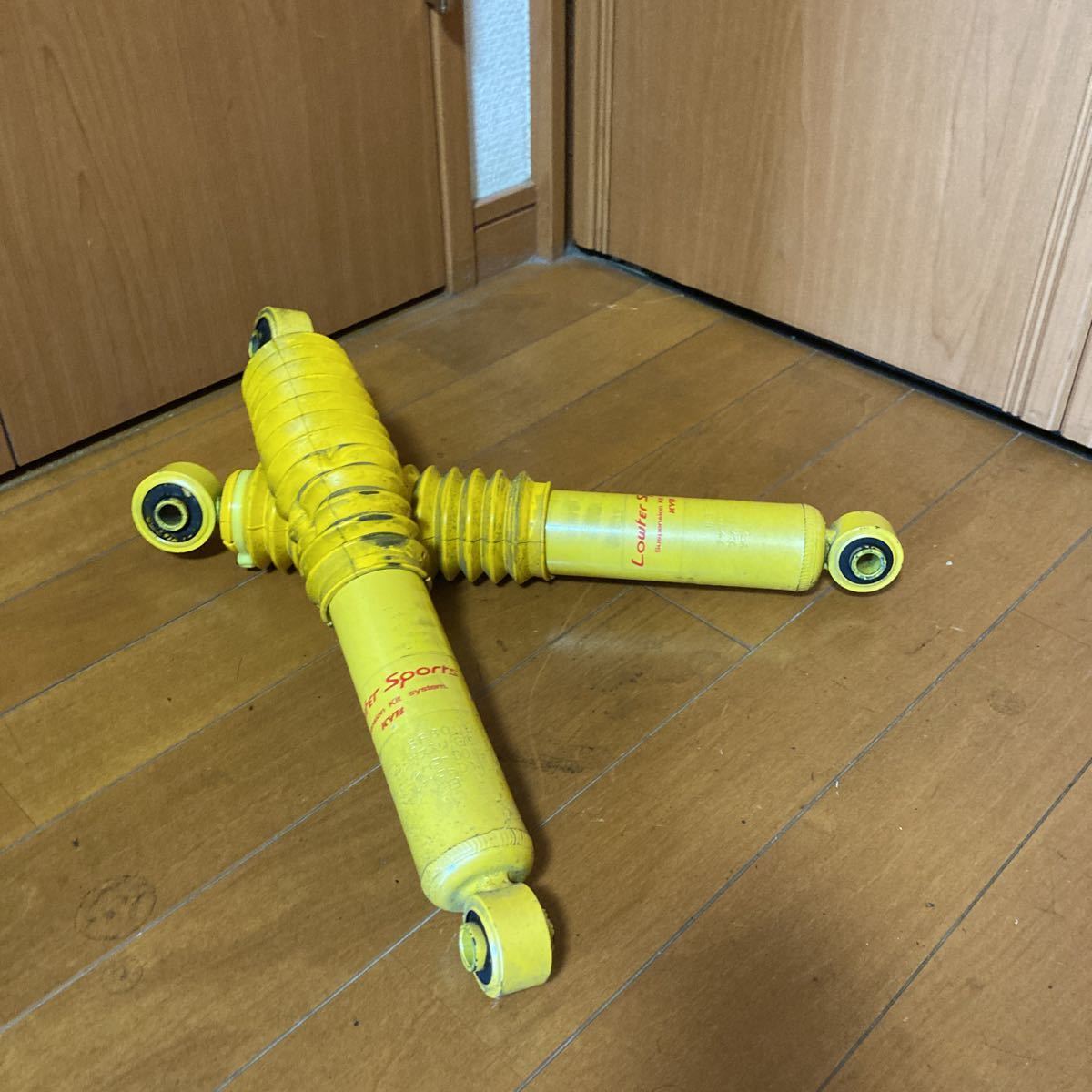 KYB カヤバ lowfersportsリアショック 2本セット 中古品 Kei ワークス 