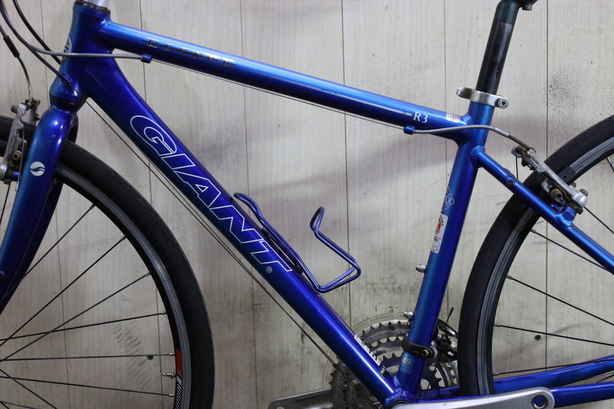 人気良品！GIANT ESCAPE R3 700C アルミ 24速 420mm BLUE色 クロス